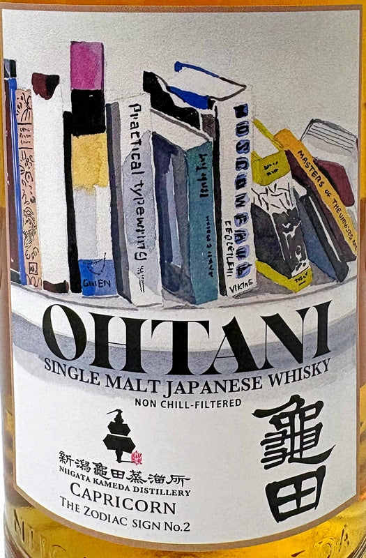 OHTANI WHISKY 新潟亀田蒸溜所 Zodiac Sign Series Capricorn 50度 700ml