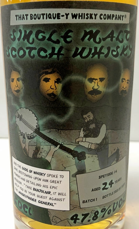 ブティックウイスキー スペイサイド #4 バッチ1 24年 47.8度 500ml