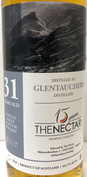 ネクター 15周年記念ボトル グレントファース 1989 31年 ホグスヘッド 45.5度 700ml