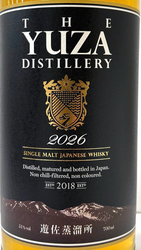 YUZA 2026 シングルモルト ジャパニーズウイスキー 51度 700ml