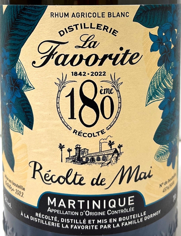 ラ・ファボリット 180周年記念 ブラン レコルト・ドゥ・メ 2022 56度 700ml