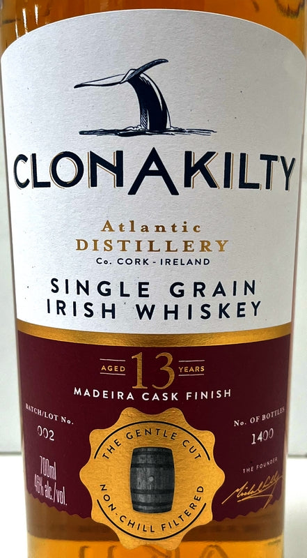 クロナキルティ シングルグレーン マディラフィニッシュ 13年 40度 700ml