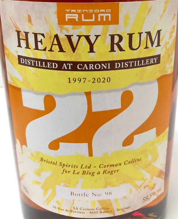 AULD ALLIANCE &CORMANCOLLINS Caroni 1997 22年 58.5度 700ml