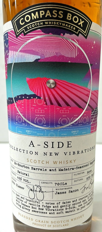 コンパスボックス A-SIDE ブレンデッドグレーンウイスキー for ウイスキーライブパリ 48度 700ml