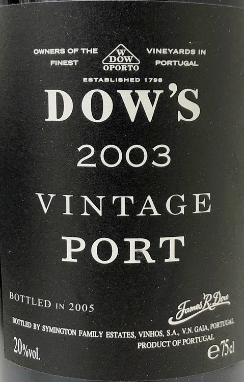 ダウズ ヴィンテージポート 2003 750ml
