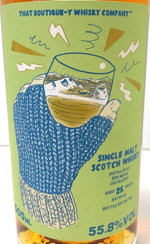 ブティックウイスキーカンパニー10周年記念ボトル ベン・ネヴィス バッチ16 25年 55.8度 500ml