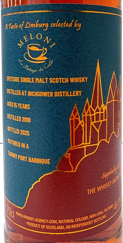 THE WHISKY AGENCY INCHGOWER 2010 15yo Tawny port barrique 49.3% 700ml