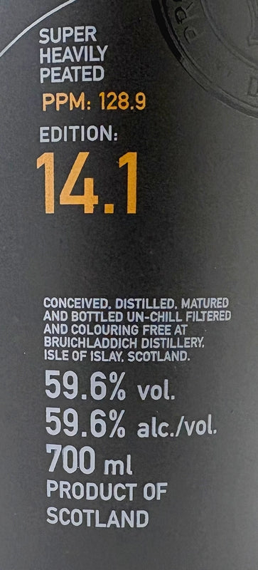 オクトモア 14.1 スコティッシュ・バーレイ 59.6度 700ml
