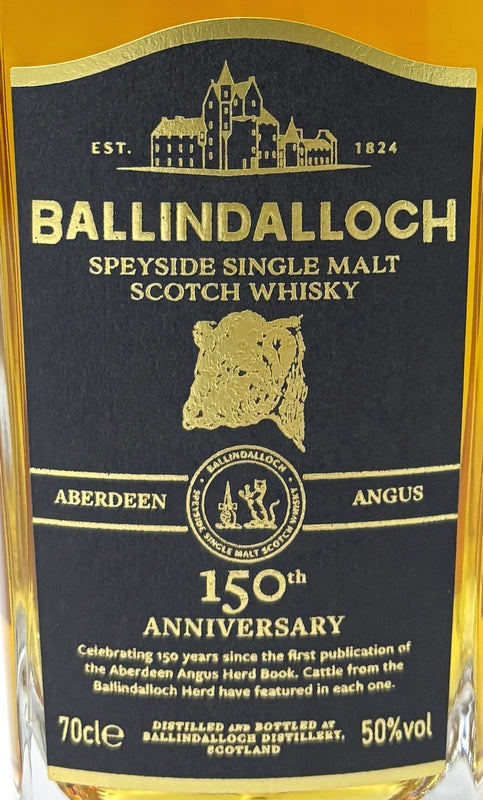 バリンダロッホ Aberdeen Angus 150th Anniversary 50% 700ml