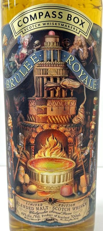 COMPASS BOX BRULEE ROYALE BLENDED MALT WHISKY 49% 700ml