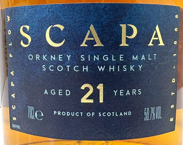スキャパ 21年 50度 700ml