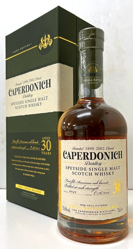 シークレット　スペイサイドコレクション　キャパドニック　30年　カスクストレングス　50度～54度程度　700ml