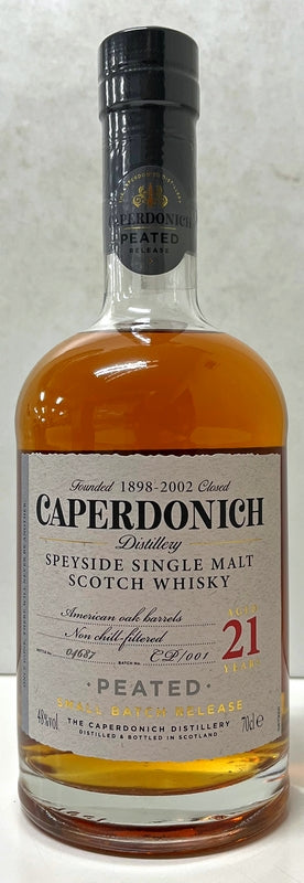 シークレット　スペイサイドコレクション　キャパドニック　ピーテッド　21年　48度　700ml
