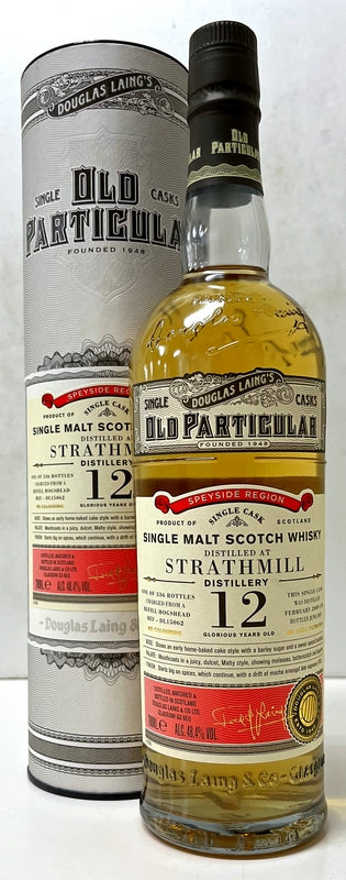 ダグラスレイン　オールドパティキュラー　ストラスミル　2009　12年　48.4度　700ml