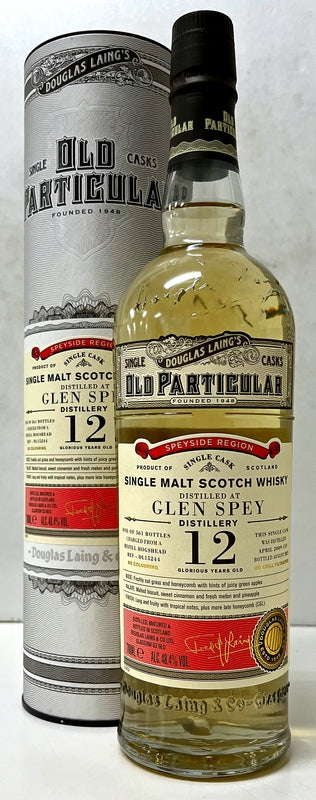 ダグラスレイン　オールドパティキュラー　グレンスペイ　2009　12年	48.4度　700ml