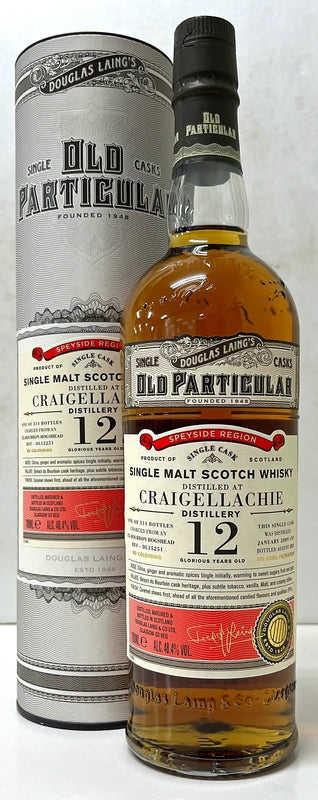 ダグラスレイン　オールドパティキュラー　クレイゲラヒ　2009　12年　48.4度　700ml
