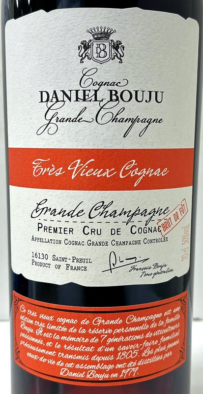 ダニエルブージュ　BRUT DE FUT　平均熟成40年　50度　700ml