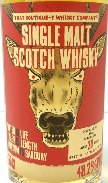 ブティックウイスキー　ジュラ　バッチ5　20年　48.2度　500ml