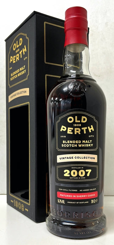 オールドパース　カスクストレングス　ヴィンテージコレクション　2007　15年　56.7度　700ml