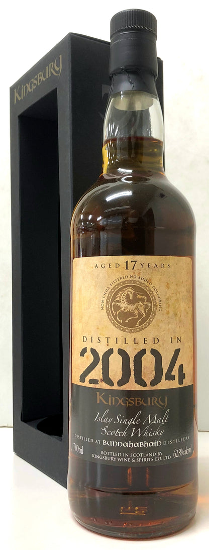 キングスバリー　ゴールド　ブナハーブン　2004　17年　62.8度　700ml