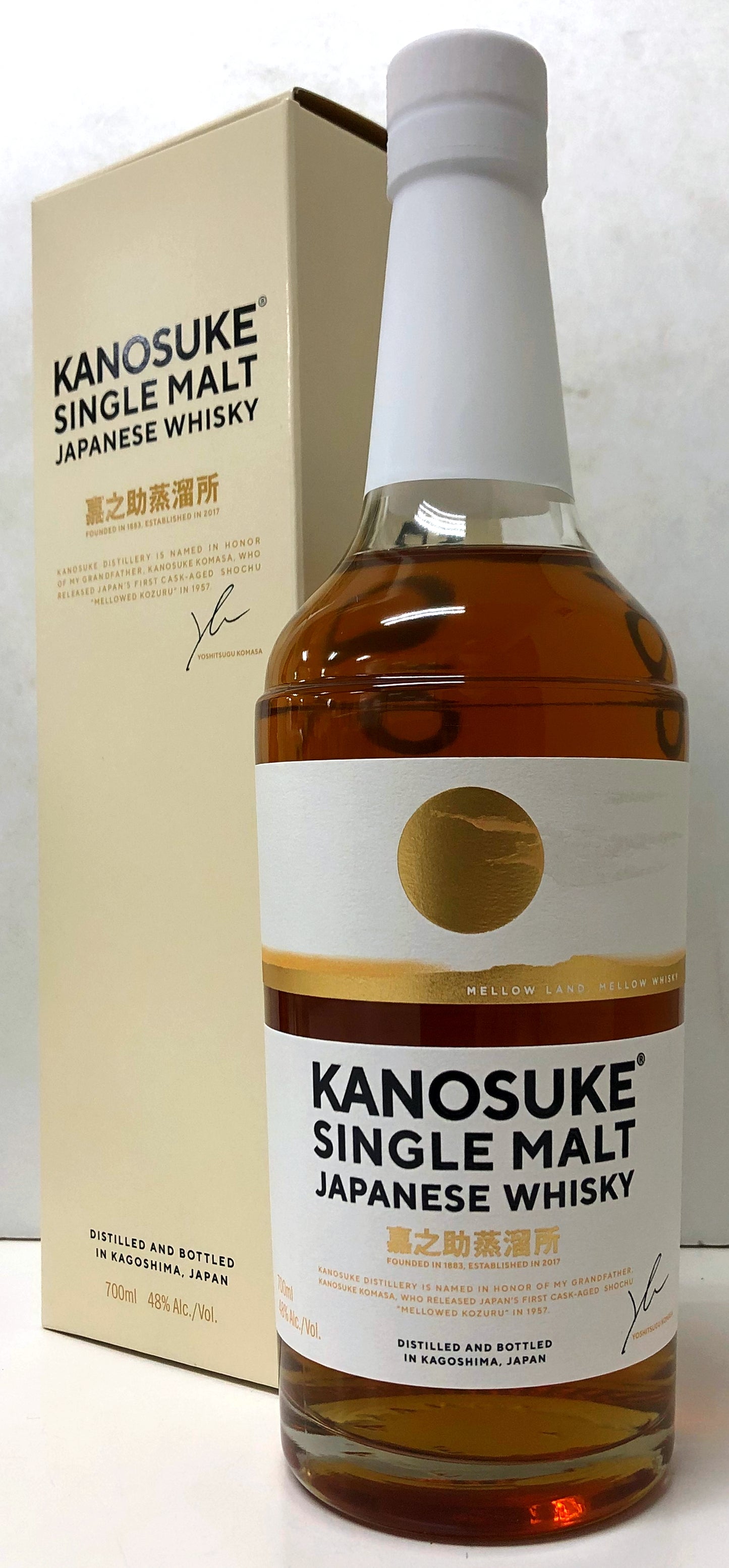 シングルモルト　嘉之助　　48度　700ml