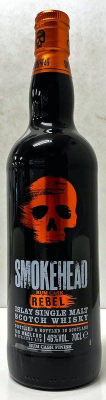 アイラ　シングルモルト　スモークヘッド　ラムカスクレベル　カリビアンラム樽フィニッシュ　46度　700ml