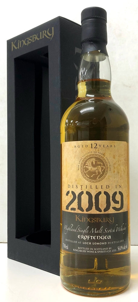 キングスバリー ゴールド　クロフテンギア　2009　12年　56.0度　700ml