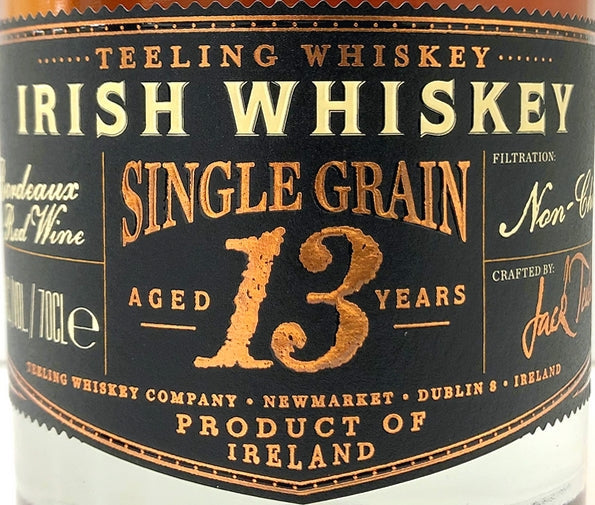 ティーリング　シングルグレーン　13年　ボルドーレッドワインカスクフィニッシュ　50度　700ml
