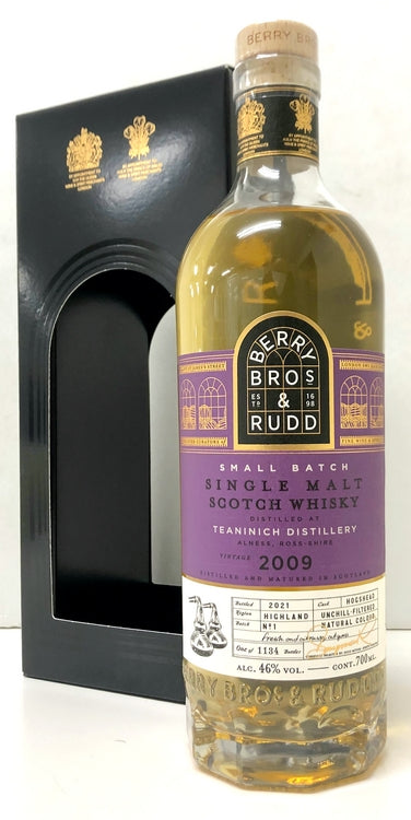 BB＆R　ティーニニック　2009　12年　バッチ1　46度　700ml