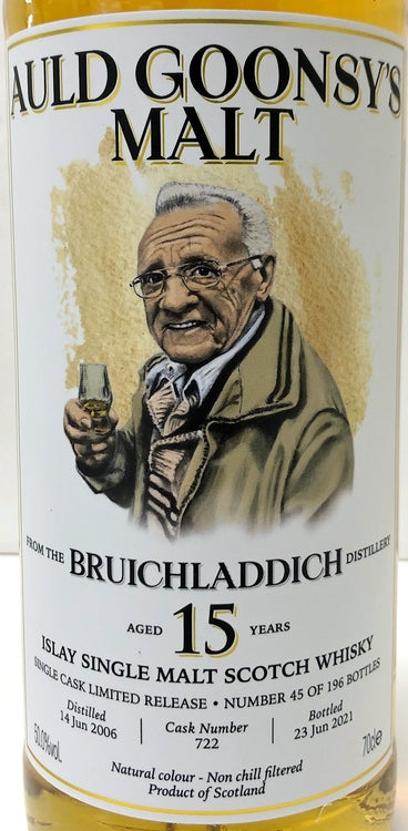 グローバルウイスキー　オールドグーンシーズ　ブルイックラディ　2006　15年　バーボンバレル　50度　700ml