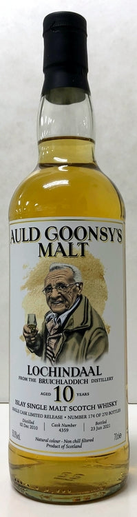 グローバルウイスキー　オールドグーンシーズ　ロッヒンダール　2010　10年　ファーストフィルバーボンバレル　50度　700ml