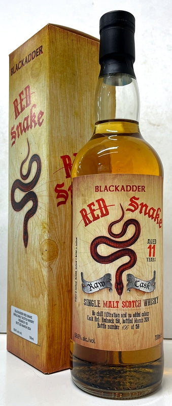 ブラックアダー　ロウカスク　レッドスネーク　11年　Cask Ref:RN150　58.6度　700ml