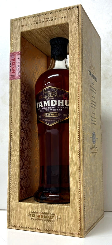 TAMDHU　CIGAR MALT　No.4　EUROPEAN OAK 1st FILL SHERRY CASK 　53.8%　700ml
