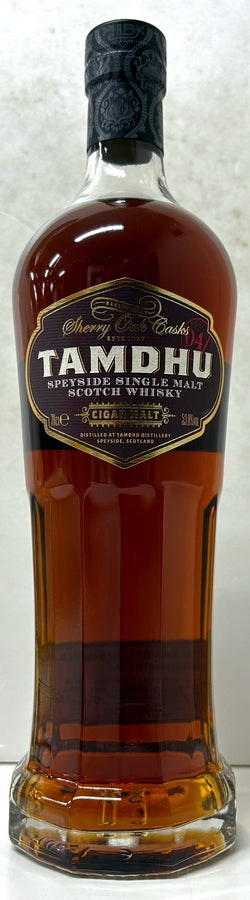 TAMDHU　CIGAR MALT　No.4　EUROPEAN OAK 1st FILL SHERRY CASK 　53.8%　700ml