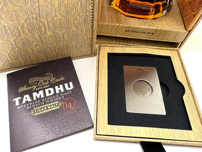 TAMDHU　CIGAR MALT　No.4　EUROPEAN OAK 1st FILL SHERRY CASK 　53.8%　700ml