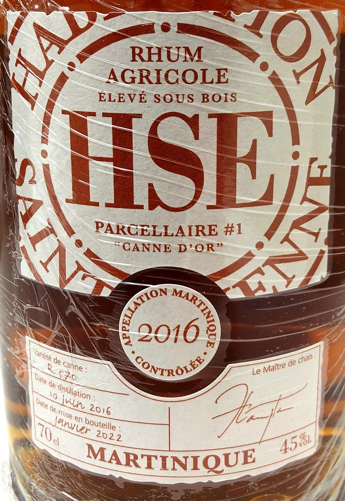 サンテティエンヌ　エルベスーボア　2016　PARCELLAIRE #1　45度　700ml