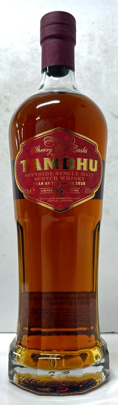 TAMDHU for CHINESE NEW YEAR 　2025 “SNAKE” (蛇) EDITION 1st FILL OLOROSO SHERRY CASK  58.9%  700ml