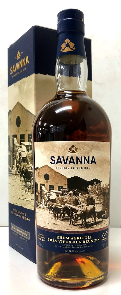 SAVANNA RHUM AGRICOLE EDITION BOIS ROUGE （1992-2022） 57度 700ml