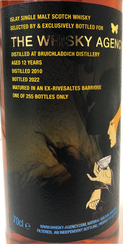 ザ・ウイスキーエージェンシー　ブルイックラディ　2010　12年　リブサルトカスク　52.1度　700ml