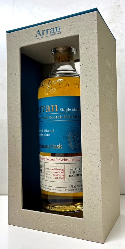 アラン　2006　シェリーホグスヘッド　18年　58.9度　700ml
