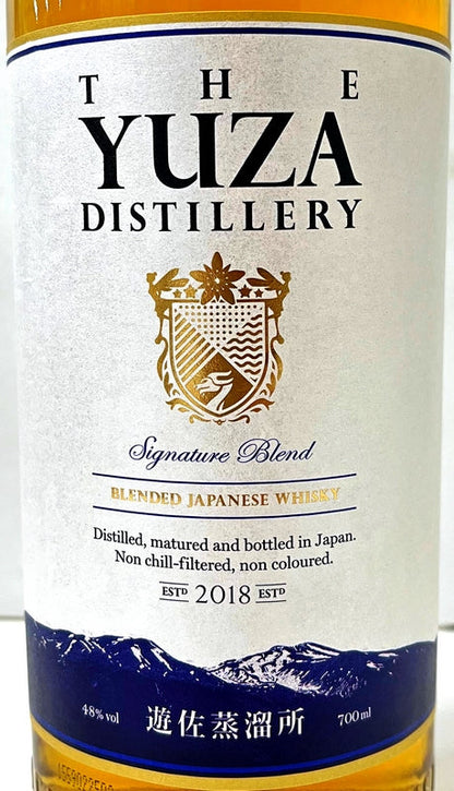 YUZA　ブレンデッド ジャパニーズウイスキー シグネチャー・ブレンド　48度　700ml