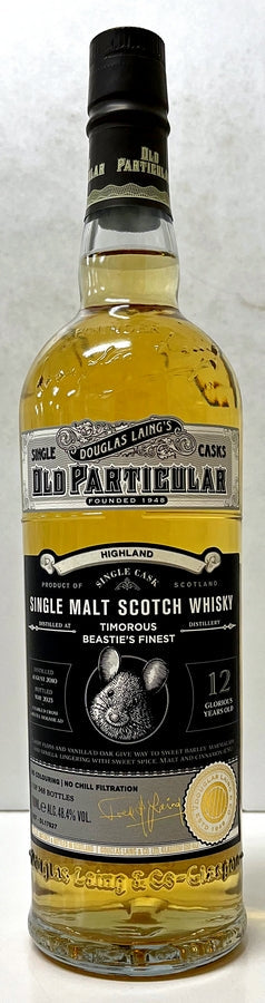 ダグラスレイン　オールドパティキュラー　ティモラス ビースティズ・ファイネスト　2010　12年　48.2度　700ml