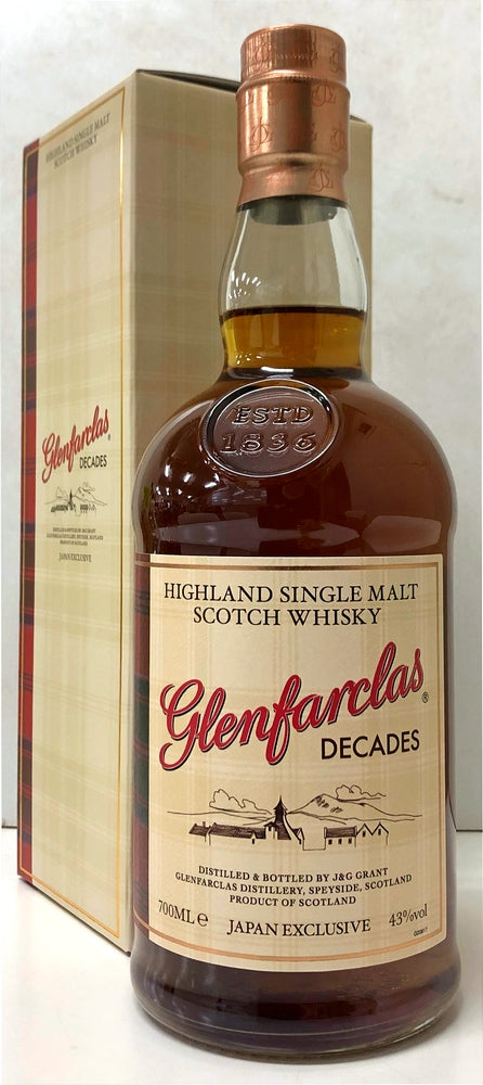 グレンファークラス　ディケイズ　43度　700ml