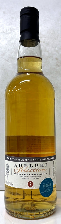 ADELPHI　Isle of Harris　2018　7Yo　First Fill Bourbon Barrel　57.9%　700ml