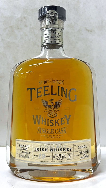 ティーリング　シングルモルト　19年(2005) for スリーリバース　ブランデーカスク  No.16591　56.4度　700ml