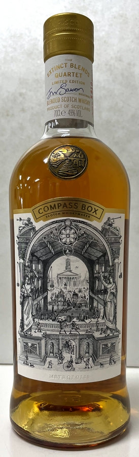 コンパスボックス　メトロポリス　ブレンデッドスコッチウイスキー　49度　700ml