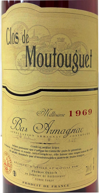 クロ 　ド　ムートゥーゲ　1969　44.8度　700ml