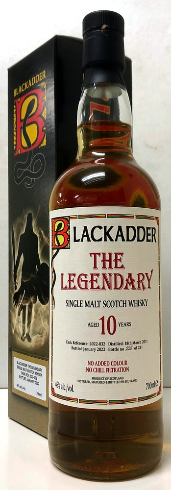 ブラックアダー レジェンダリー 10年　LEG2022-032　46度　700ml