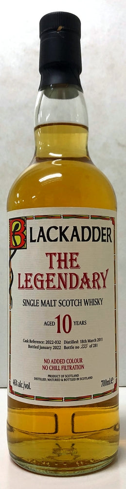 ブラックアダー レジェンダリー 10年　LEG2022-032　46度　700ml