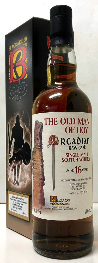 ブラックアダー　ロウカスク　ザ・オールドマン・オブ・ホイ　2005　16年　OMH 2022-1　60.5度　700ml
